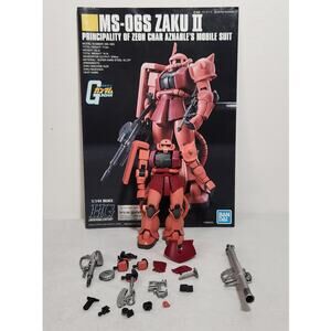 Gundam HG 1/144 MS-06S Zako II With Instructions & Accessories Incomplete 2020